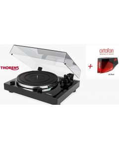 Thorens TD 202 (Ortofon 2M RED) - Čierna piano 